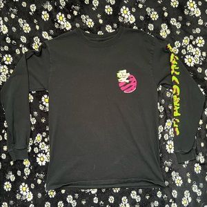 black long sleeve shirt